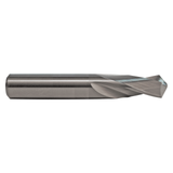 M.A. Ford 20670310 | 45/64" Drill Size x 45/64" Shank x 2.000" Flute Length x 4.000" OAL x 21 Degree Helix Angle 2 Flute Uncoated Carbide 206 Screw Machine Length Drill Bit