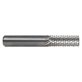 M.A. Ford 23011810 | 3.00mm Diameter x 3.00mm Shank x 12.50mm LOC x 38.00mm OAL 9 LH Flute 7 RH Flute Uncoated Carbide 230 Diamond Pattern Router Bit
