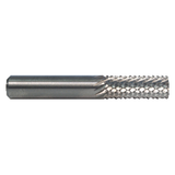 M.A. Ford 23025020 | 1/4" Diameter x 1/4" Shank x 3/4" LOC x 3.000" OAL 13 LH Flute 11 RH Flute Uncoated Carbide 230 Diamond Pattern Router Bit
