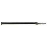 M.A. Ford 23105911D | 1.50mm Diameter x 3.18mm Shank x 5.00mm LOC x 38.00mm OAL 7 LH Flute 5 RH Flute Uncoated Carbide 231D Diamond Pattern Router Bit