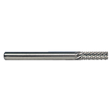 M.A. Ford 23125020B | 1/4" Diameter x 1/4" Shank x 3/4" LOC x 3.000" OAL 13 LH Flute 11 RH Flute Uncoated Carbide 231B Diamond Pattern Router Bit
