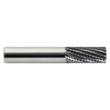 M.A. Ford 239M0800EGX | 8.00mm Diameter x 8.00mm Shank x 25.00mm LOC x 75.00mm OAL 8 LH Flute 10 RH Flute GemX Coated Carbide 239 Diamond Pattern Router Bit