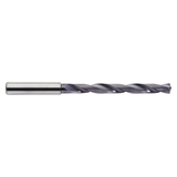 M.A. Ford 2XDCL1732A | 4.40mm Drill Size x 5.00mm Shank x 45.00mm Flute Length x 100.00mm OAL x 30 Degree Helix Angle 2 Flute ALtima Coated Carbide 2XDCL Taper Length Drill Bit
