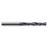 M.A. Ford 2XDCR1732A | 4.40mm Drill Size x 5.00mm Shank x 38.00mm Flute Length x 82.00mm OAL x 30 Degree Helix Angle 2 Flute ALtima Coated Carbide 2XDCR Jobber Length Drill Bit