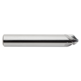 M.A. Ford 3HC050003 | 1/2" Diameter x 1/2" Shank x 0.210" LOC x 3.000" OAL x 90 Degree Included Angle 3 Flute Uncoated Carbide 3HC Chamfer Mill