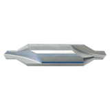 M.A. Ford 40203100 | #0 Drill Size x 1/8" Shank x 1-1/2" OAL x 60 Degree Included Angle 2 Flute Uncoated Carbide 402 Combination Drill & Countersink