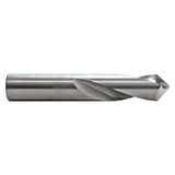 M.A. Ford 40431500 | 8.00mm Drill Size x 8.00mm Shank x 26.00mm Flute Length x 64.00mm OAL x 21 Degree Helix Angle 2 Flute Uncoated Carbide 404 Spotting Drill