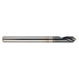 M.A. Ford 61B025004 | 1/4" Diameter x 1/4" Shank x 2.000" OAL x 100 Degree Included Angle 1 Flute ALtima Blaze Coated HSS 61B Countersink