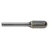 M.A. Ford 69040020 | 3/32" Diameter x 1/8" Shank x 7/16" LOC x 1-1/2" OAL 12 Flute Uncoated Carbide 69SC Ball Nose Cylinderical Burr