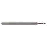 M.A. Ford MPDCSM0280A | 2.80mm Drill Size x 3.00mm Shank x 11.00mm Flute Length x 60.00mm OAL x 30 Degree Helix Angle 2 Flute ALtima Coated Carbide MPDCS Micro Drill Bit