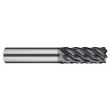 M.A. Ford XV737507AQ | 3/8" Diameter x 3/8" Shank x 1/2" LOC x 2.000" OAL x 0.090" Radius x 38 Degree Helix Angle 7 Flute ALtima Q Coated Carbide XV7 Corner Radius End Mill