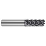 M.A. Ford XV750047AQ | 1/2" Diameter x 1/2" Shank x 2-1/8" LOC x 4.000" OAL x 0.090" Radius x 38 Degree Helix Angle 7 Flute ALtima Q Coated Carbide XV7 Corner Radius End Mill