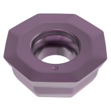 Seco Tools 10321727 | OOMT060510EN-M10 0.621" Circle Diameter x 0.219" Thickness x 0.039" Radius x 18 Degree Clearance Angle 8 Edge Count PVD Coated MP2051 Grade Carbide Milling Insert