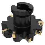 Seco Tools 10092395 | R335.18-080-17-22-3N 80.00mm Cutting Diameter x 23.00mm Cutting Depth of Cut Maximum x 5.00 Degree Rake Axial Angle 3 Cutting Edge 9700 rpm Rotational Speed Arbor R335.18 Indexable Slotting Cutter