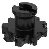 Seco Tools 10092395 | R335.18-080-17-22-3N 80.00mm Cutting Diameter x 23.00mm Cutting Depth of Cut Maximum x 5.00 Degree Rake Axial Angle 3 Cutting Edge 9700 rpm Rotational Speed Arbor R335.18 Indexable Slotting Cutter