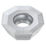 Seco Tools 10260305 | OOET0605ZZSR-ME12 0.622" Inscribed Circle Diameter x 0.024" Radius x 0.219" Insert Thickness 8 Cutting Edge CVD Coated Carbide MP2501 Grade OOET Milling Insert