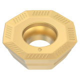 Seco Tools 10260310 | OOET0605ZZSR-ME12 0.622" Inscribed Circle Diameter x 0.024" Radius x 0.219" Insert Thickness 8 Cutting Edge PVD Coated Carbide MP3000 Grade OOET Milling Insert