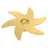 Seco Tools 10270286 | R335.14-397150.12Z6-M03 39.70mm Cutting Diameter x 13.50mm Cutting Depth Maximum x 0.10mm Radius x 6.30mm Functional Length 6 Cutting Edge PVD Coated Carbide F32M Grade R335.14 Groove Milling Tip Insert