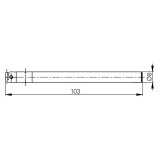 Fowler 54-194-930-0 | M2.5 x 8.00mm Diameter Threaded Holder