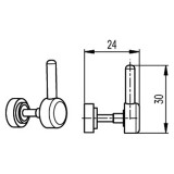 Fowler 54-199-020-0 | Quick Clamp Probe Holder