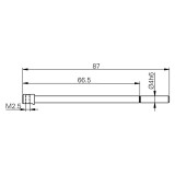 Fowler 54-199-507-0 | M2.5 Insert Holder