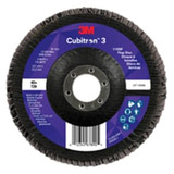 3M 7100380494 | Cubitron 3 5" Overall Diameter x 7/8" Overall Width x 40+ Grit 1169F Flap Disc - 10 Each/Case