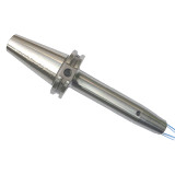 YG1 VK032J | CAT40 Taper x 0.500" Connection Diameter x 0.945" Diameter x 3.150" Projection x 5.837" OAL x 4.50 Degree Half Taper Angle Shrink-Fit Tool Holder