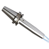 YG1 VH038J | BT40 Taper x 0.625" Connection Diameter x 1.063" Diameter x 6.300" Projection x 8.874" OAL x 4.50 Degree Half Taper Angle Shrink-Fit Tool Holder
