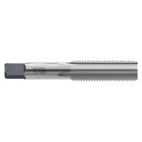 YG1 T7436503 | UNF 3/8" - 24 Size x 0.866" Thread Length x 0.323" Shank x 3.157" OAL H3 Plug Chamfer 3 Flute Bright Coated HSS T7436 Spiral Point STI Tap