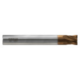 YG1 HPK21200 | 20.00mm Diameter x 20.00mm Shank x 20.00mm LOC x 105.00mm OAL x 27/30 Degree Helix Angle 4 Flute C-Coated Carbide HPK21 Square End Mill