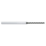 Mikron Tool 2.CD.100095.A | CrazyDrill Alu 0.40 - 3.00mm Diameter Range x 3.00mm Shank x 9.50mm LOC x 50.50mm OAL 3 Flute DLC Coated Drill Bit