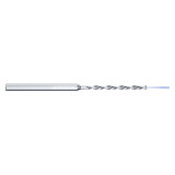 Mikron Tool 2.CD.150305.CA | CrazyDrill Cool 0.75 - 6.00mm Diameter Range x 6.00mm Shank x 45.75mm LOC x 100.00mm OAL 2 Flute Uncoated Pilot Drill