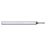 Mikron Tool 2.BC.03570090.1 | CrazyMill Chamfer 0.033" Size x 0.224" Head Diameter x 0.236" Shank x 0.945" LOC x 2.760" OAL x 90 Degree Chamfer Angle 6 Flute eXedur RIP Coated Back Chamfer Tool