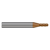 Harvey Tool 715050-C10 | 0.050" Cutter Diameter x 0.150" LOC x 1/8" Shank x 1-1/2" OAL 5 Flute C10 Coated Carbide Miniature Ball End Mill