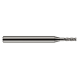 Harvey Tool 678108 | 0.125" Cutter Diameter x 0.375" LOC x 1/8" Shank x 1-1/2" OAL 3 Flutes Uncoated Carbide Miniature Square End Mill