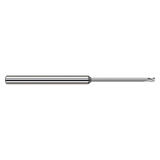 Harvey Tool 690912 | 0.188" Cutter Diameter x 0.281" LOC x 3/16" Shank x 4" OAL 4 Flutes Uncoated Carbide Miniature Square End Mill