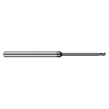 Harvey Tool 735120-C3 | 0.020" Cutter Diameter x 0.030" LOC x 1/8" Shank x 2-1/2" OAL 4 Flutes C3 Coated Carbide Miniature Square End Mill
