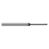 Harvey Tool 801812-C3 | 0.188" Cutter Diameter x 0.281" LOC x 3/16" Shank x 4" OAL 4 Flutes C3 Coated Carbide Miniature Square End Mill