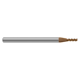 Harvey Tool 875478-C10 | 0.078" Cutter Diameter x 0.234" LOC x 1/8" Shank x 1-1/2" OAL 4 Flutes C10 Coated Carbide Square End Mill