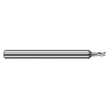 Harvey Tool 978414 | 0.219" Cutter Diameter x 0.330" LOC x 1/4" Shank x 4" OAL 3 Flutes Uncoated Carbide Miniature Square End Mill