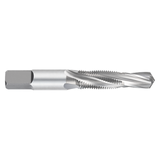 Titan USA TT70905 | 1"-11.50 Thread Size x 1.125" Shank x 1-3/4" LOC x 5-3/8" OAL 5 Flute Uncoated High Speed Steel Combination Drill Tap
