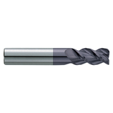 Garr Tool 10107 | 12.00mm Diameter x 12.000" Shank x 26.00mm LOC x 75.00mm OAL x 50 Degree Helix Angle 3 Flute ALTIN Coated Square End Mill