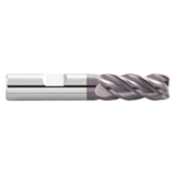 Garr Tool 27810 | 16.00mm Diameter x 16.000" Shank x 19.00mm LOC x 75.00mm OAL x 0.500" Radius x 41 Degree Helix Angle 4 Flute Corner Radius End Mill