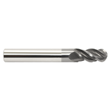 Garr Tool 50295 | 16.00mm Diameter x 16.000" Shank x 32.00mm LOC x 88.00mm OAL x 35 Degree Helix Angle 4 Flute Ball End Mill