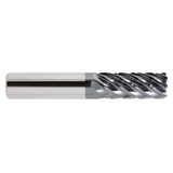 Garr Tool 64913 | 12.00mm Diameter x 12.000" Shank x 32.00mm LOC x 75.00mm OAL x 1.000" Radius x 37 Degree Helix Angle 7 Flute Corner Radius End Mill
