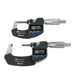 Mitutoyo 293-966-30 | 0 - 50.00mm Range Hardened Steel 293 Series Electronic Outside Micrometer Set