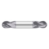 Fullerton Tool 36050 | 11/64" Diameter x 3/16" Shank x 5/16" LOC x 2" OAL 4 Flute TiAlN Solid Carbide Ball End Mill