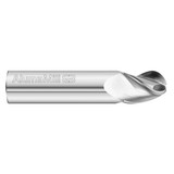 Fullerton Tool 27707 | 3/4" Diameter x 3/4" Shank x 1" LOC x 4" OAL 3 Flute Uncoated Solid Carbide Ball End Mill