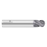 Fullerton Tool 34924 | 1/8" Diameter x 1/8" Shank x 1/4" LOC x 1-1/2" OAL 4 Flute FC18 Solid Carbide Ball End Mill