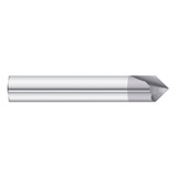 Fullerton Tool 36093 | 90-degree 1/2" x 3" Solid Carbide TiAlN Chamfer Mill